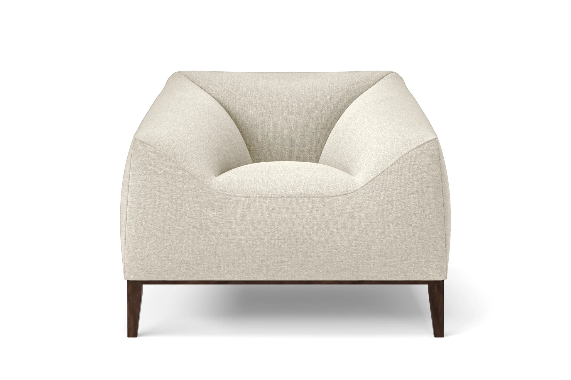 Bergamo Armchair Cream Linen Fabric