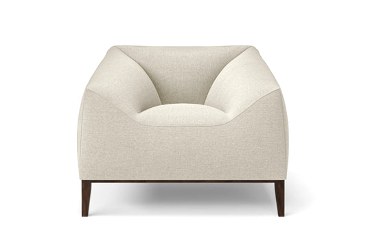 Bergamo Armchair Cream Linen Fabric