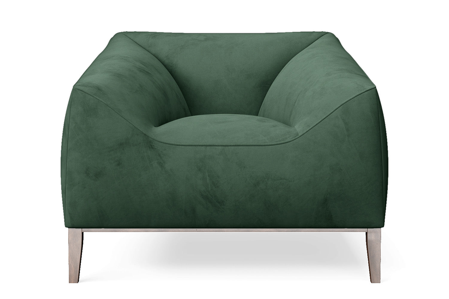 Bergamo Armchair Green Velvet