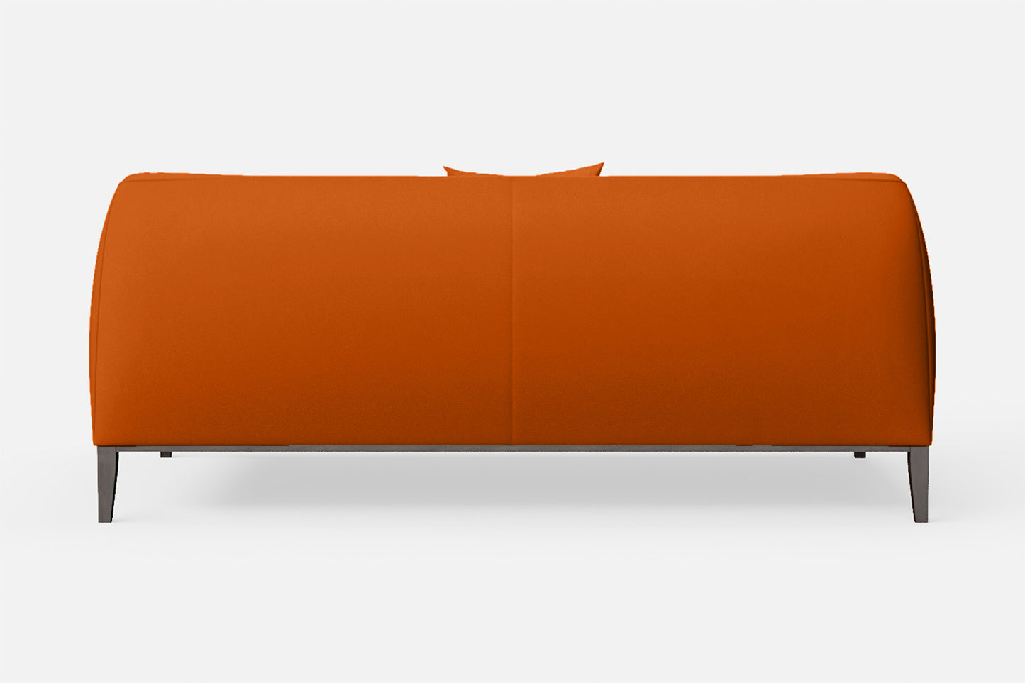 Bergamo 2 Seater Sofa Orange Leather