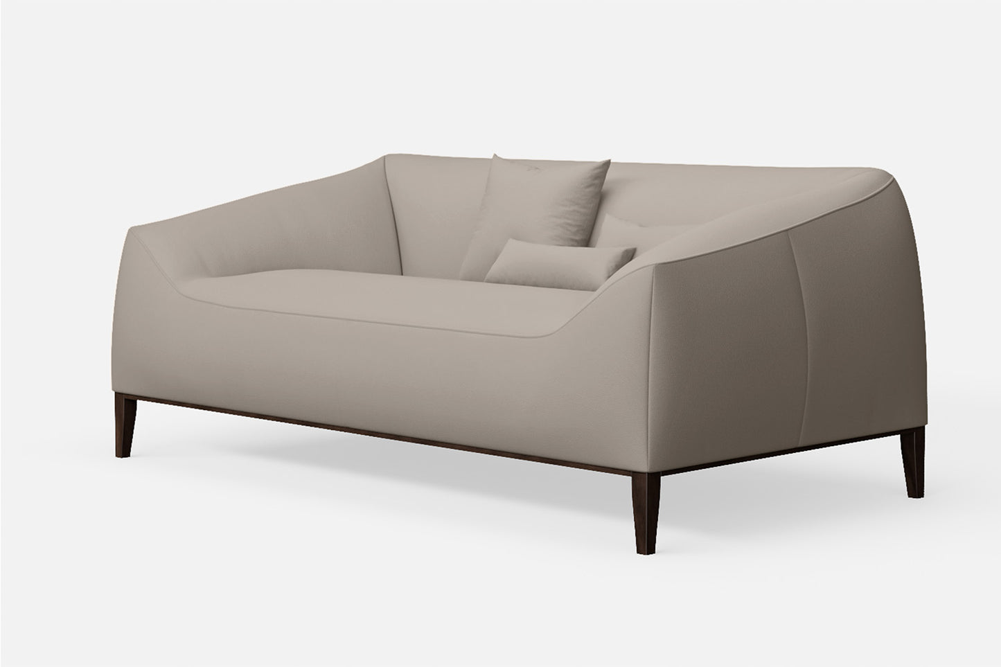 Bergamo 2 Seater Sofa Sand Leather