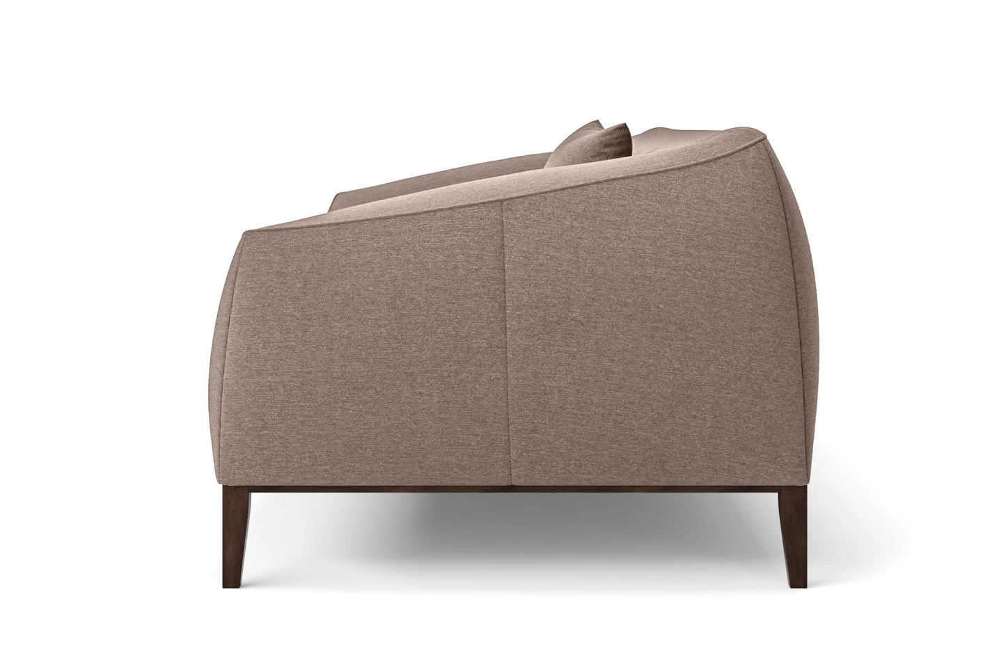 Bergamo 2 Seater Sofa Caramel Linen Fabric