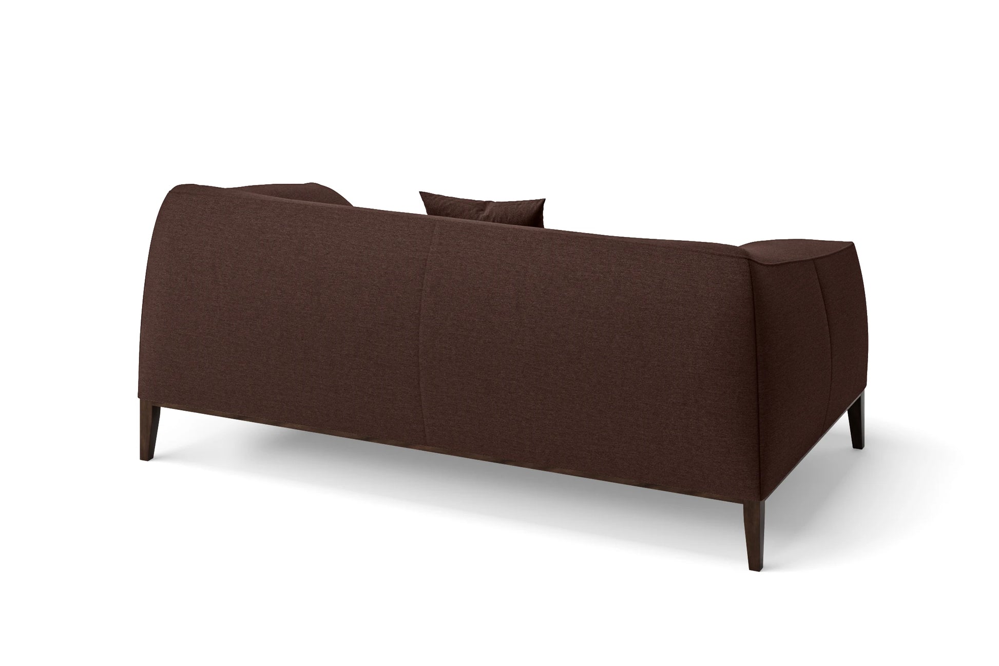 Bergamo 2 Seater Sofa Coffee Brown Linen Fabric