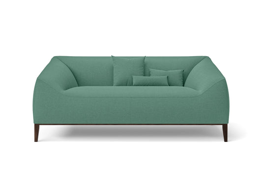 Bergamo 2 Seater Sofa Mint Green Linen Fabric