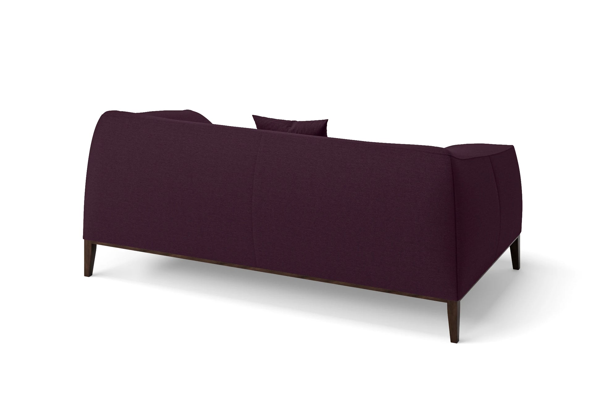 Bergamo 2 Seater Sofa Purple Linen Fabric