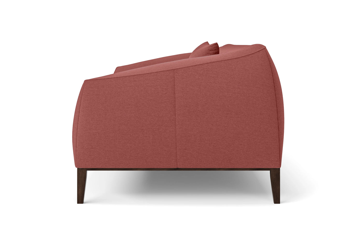 Bergamo 2 Seater Sofa Rose Pink Linen Fabric