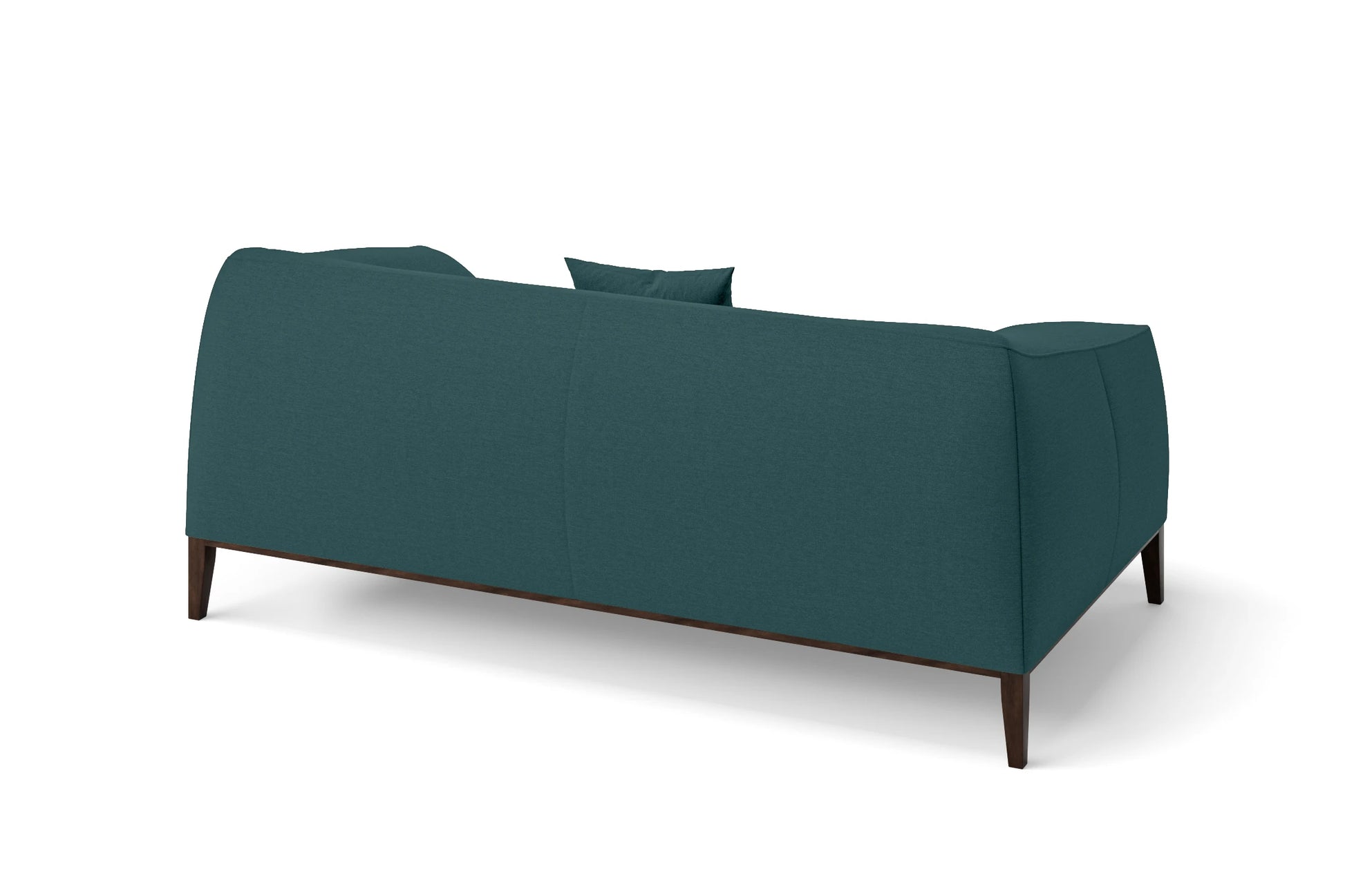 Bergamo 2 Seater Sofa Teal Linen Fabric