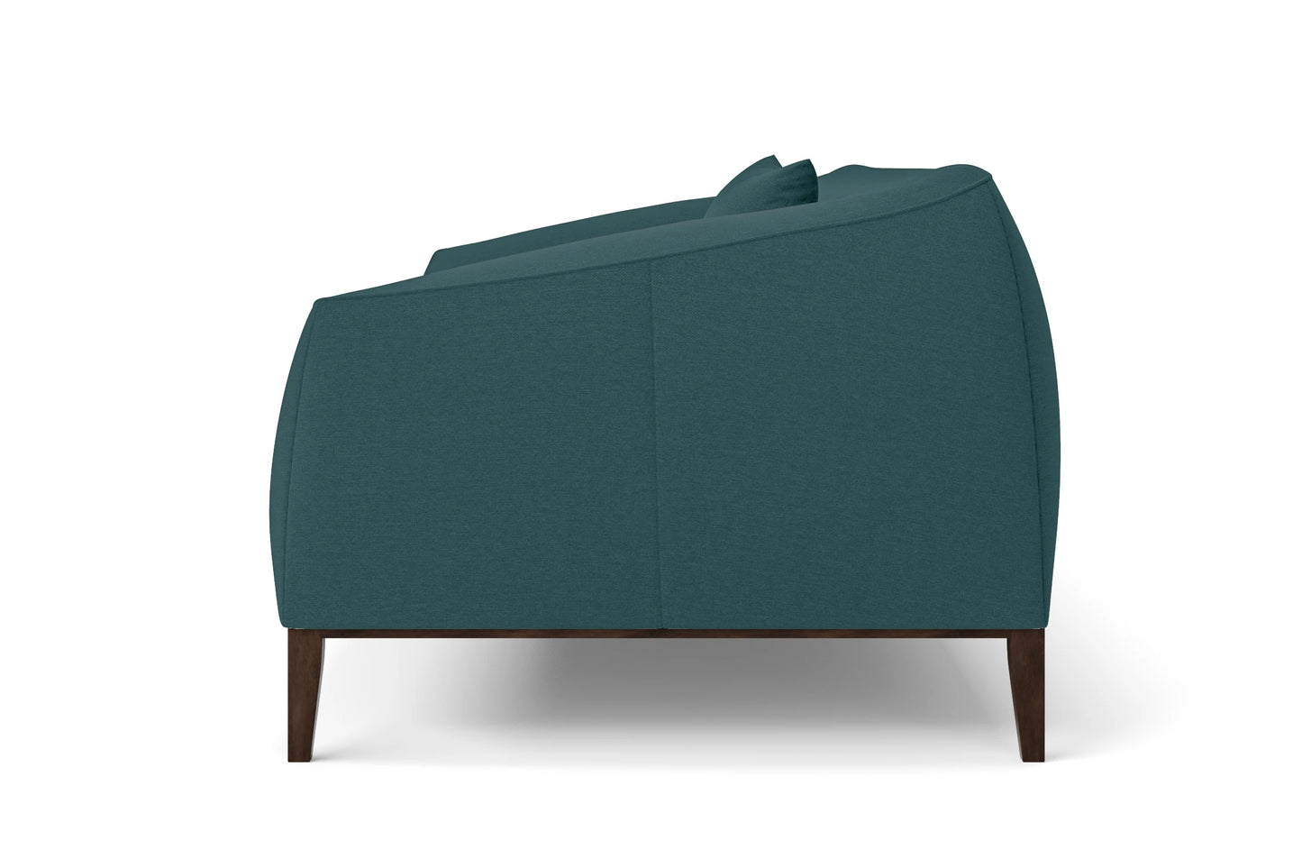 Bergamo 2 Seater Sofa Teal Linen Fabric