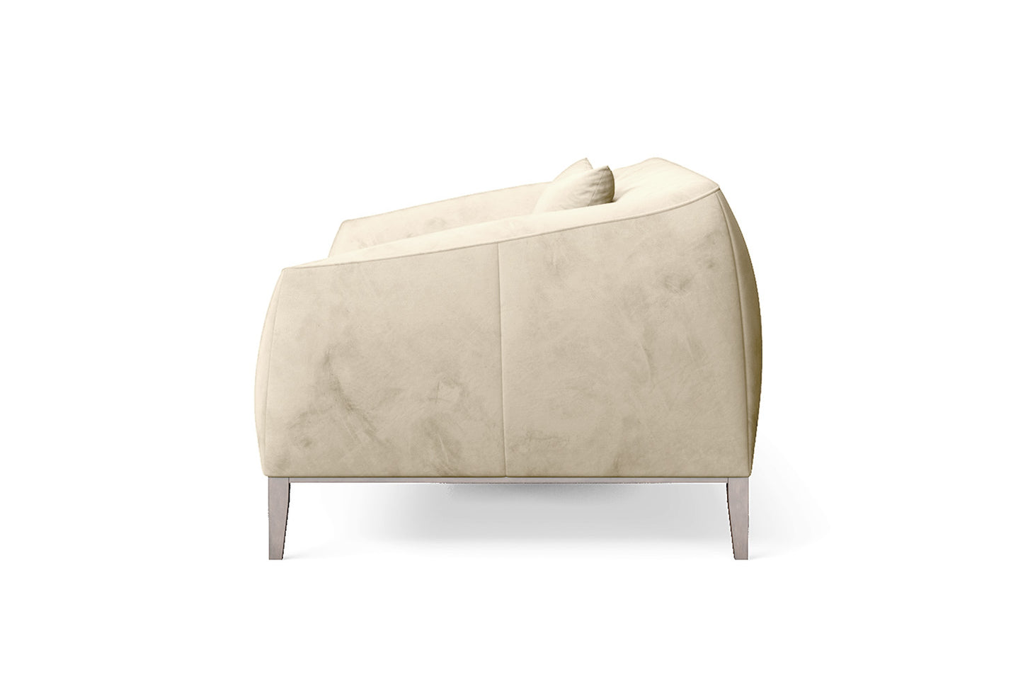 Bergamo 2 Seater Sofa Cream Velvet