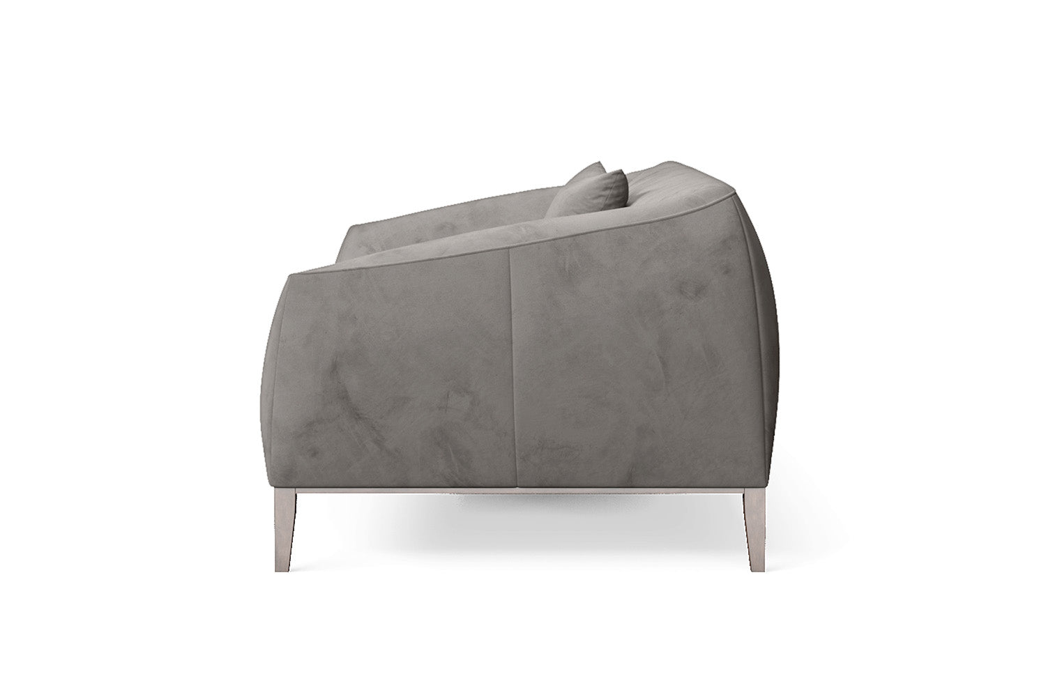 Bergamo 2 Seater Sofa Grey Velvet