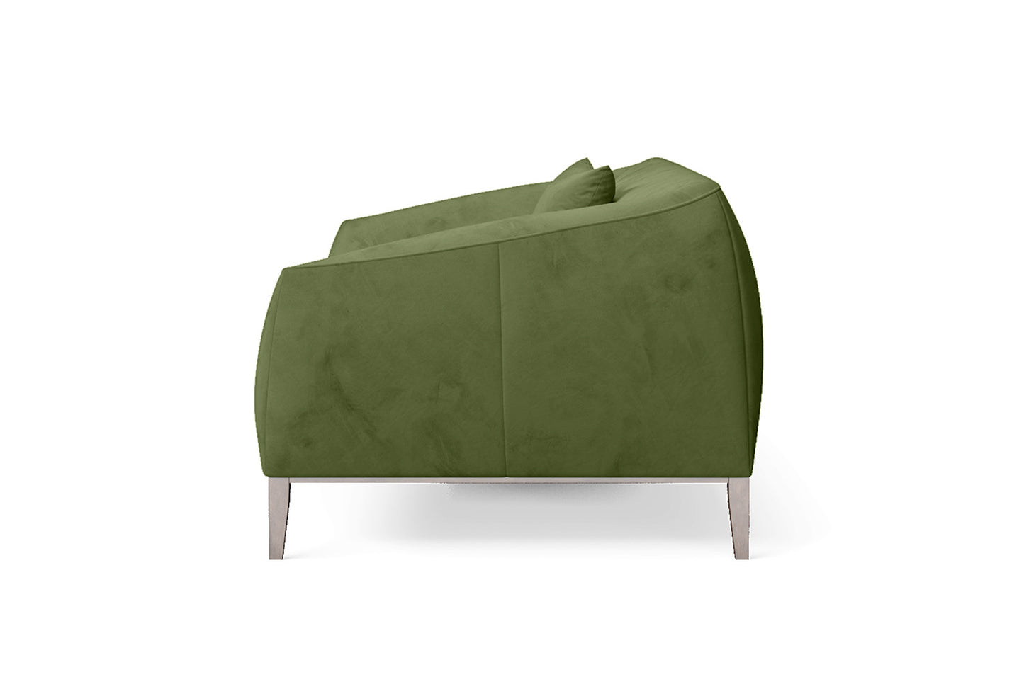 Bergamo 2 Seater Sofa Lime Velvet