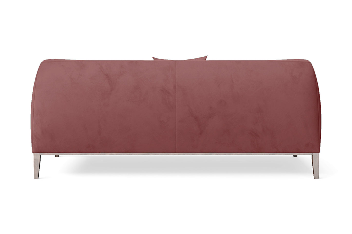 Bergamo 2 Seater Sofa Pink Velvet