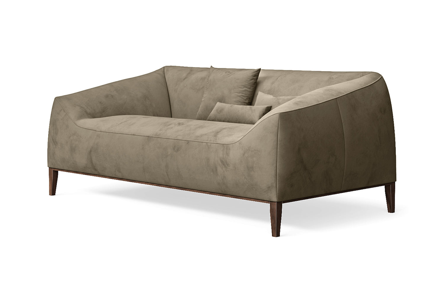 Bergamo 2 Seater Sofa Sand Velvet