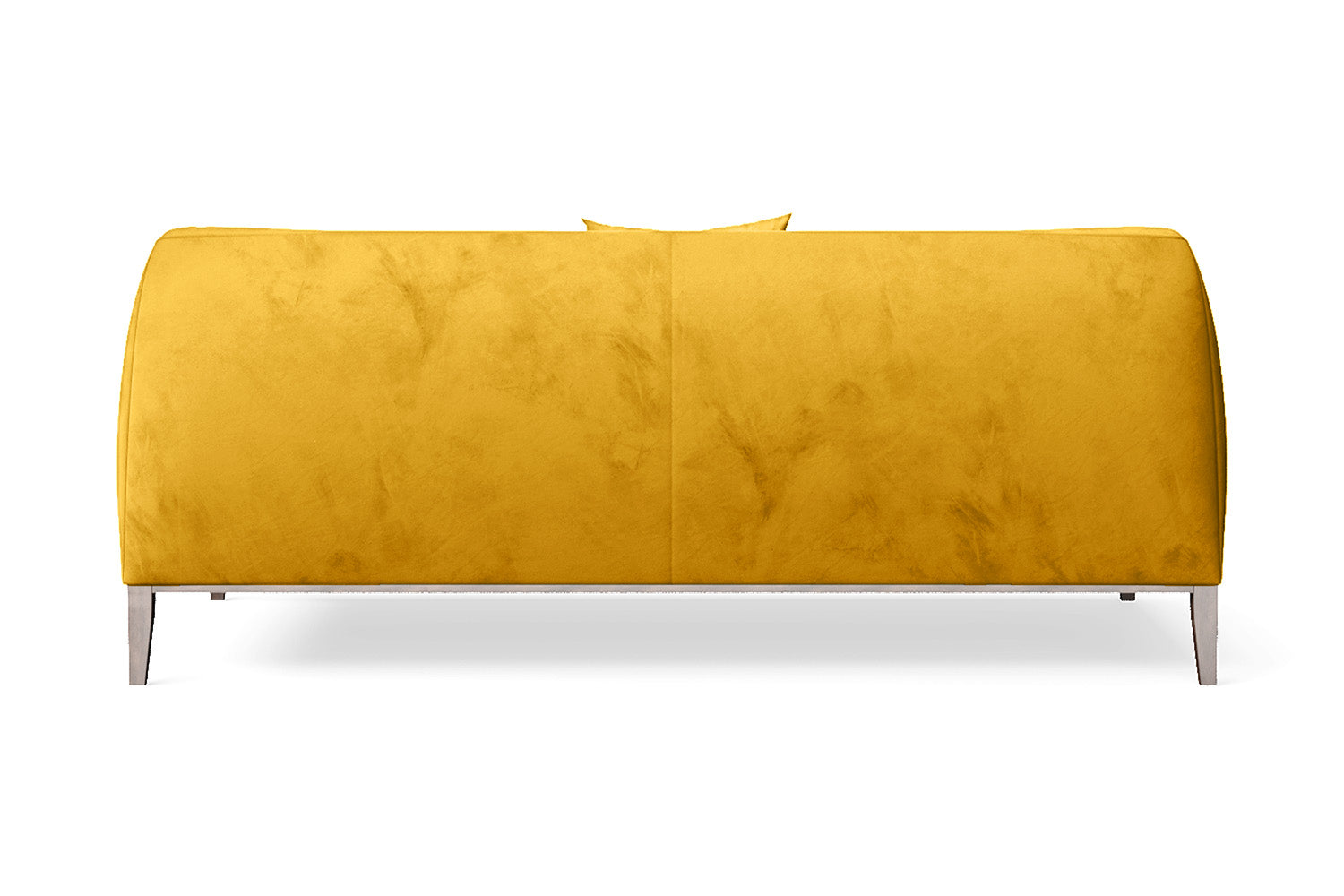 Bergamo 2 Seater Sofa Yellow Velvet