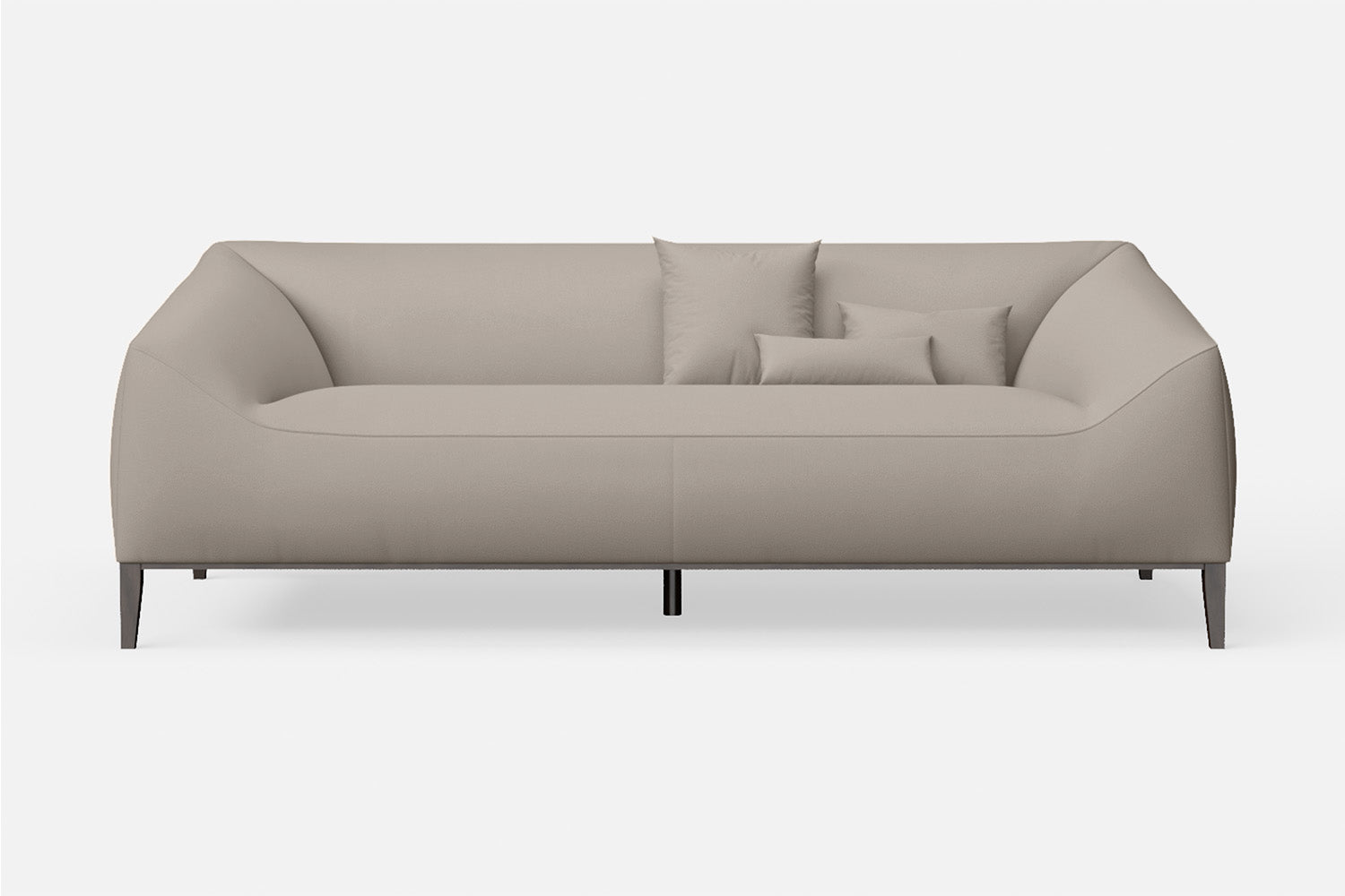 Bergamo 3 Seater Sofa Sand Leather