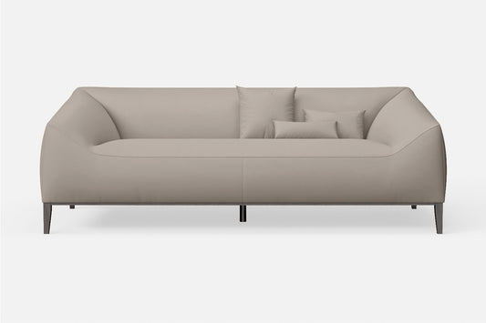 Bergamo 3 Seater Sofa Sand Leather