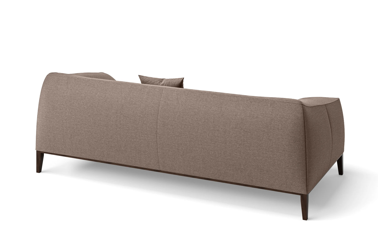 Bergamo 3 Seater Sofa Caramel Linen Fabric