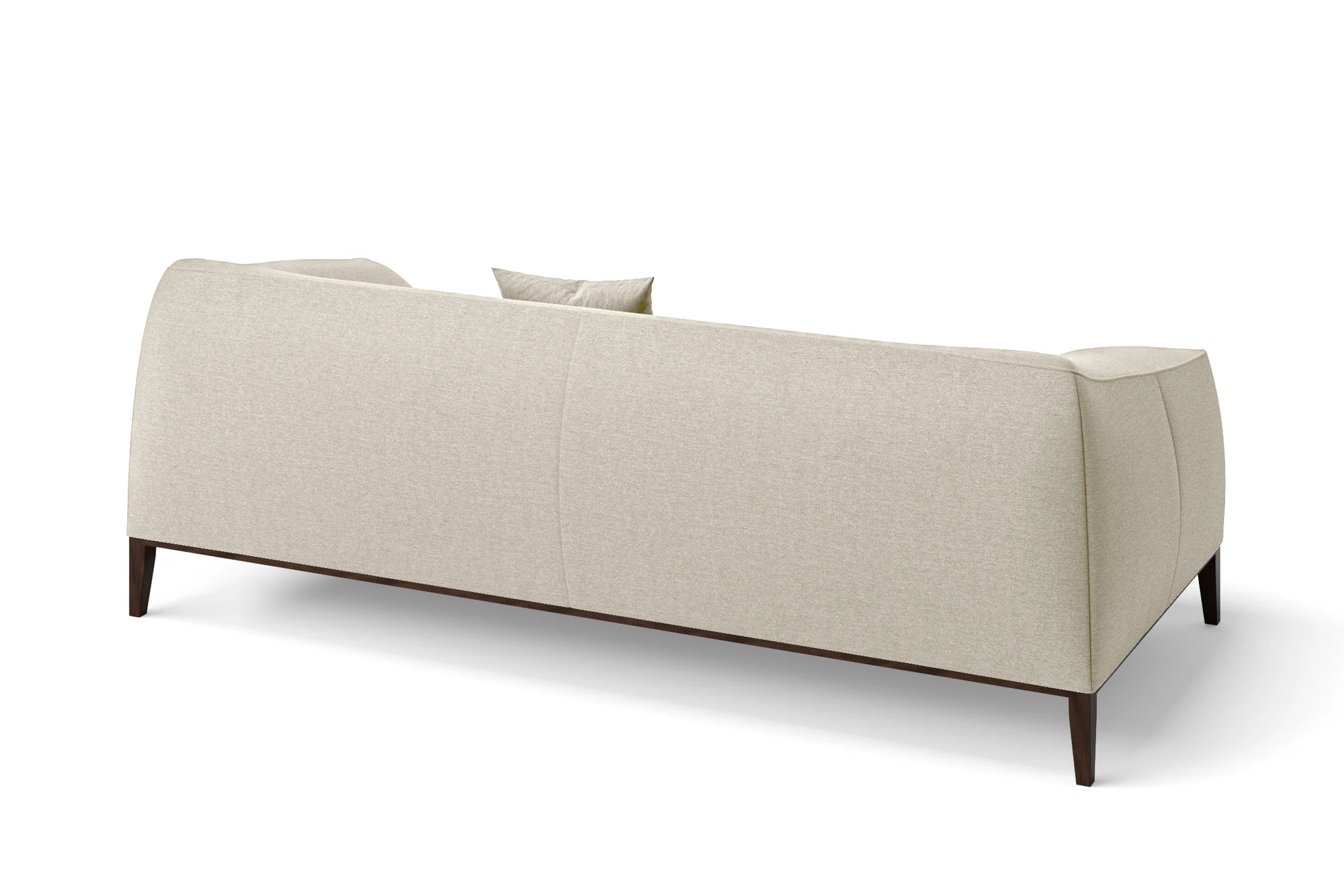 Bergamo 3 Seater Sofa Cream Linen Fabric