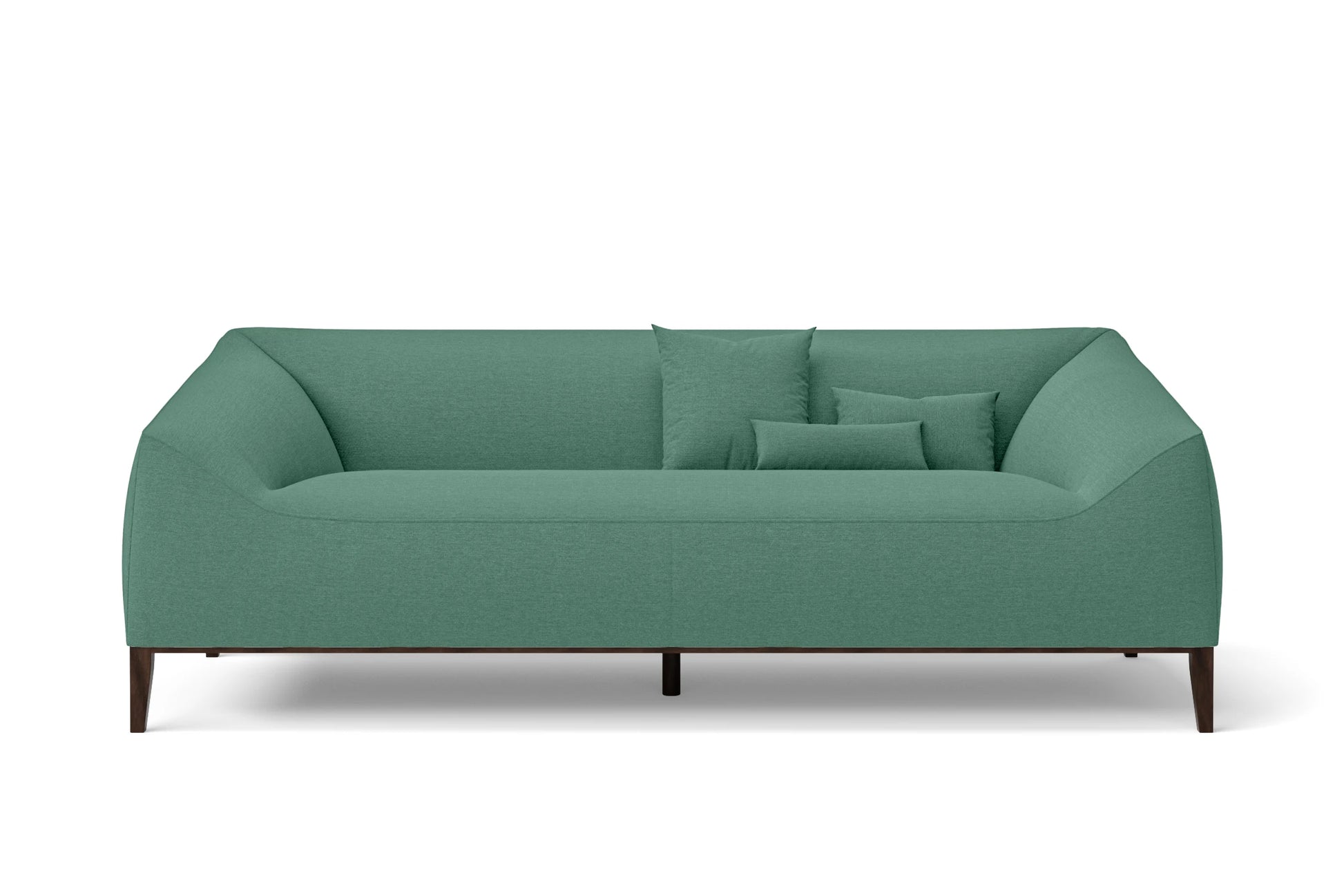 Bergamo 3 Seater Sofa Mint Green Linen Fabric