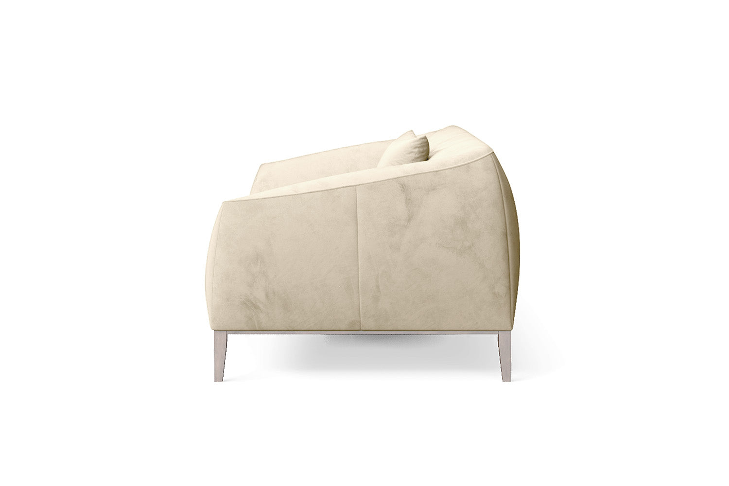 Bergamo 3 Seater Sofa Cream Velvet