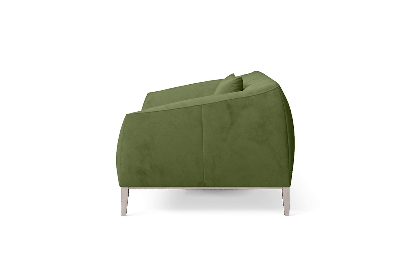 Bergamo 3 Seater Sofa Lime Velvet