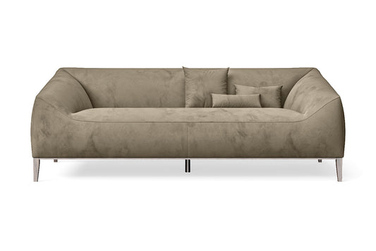 Bergamo 3 Seater Sofa Sand Velvet