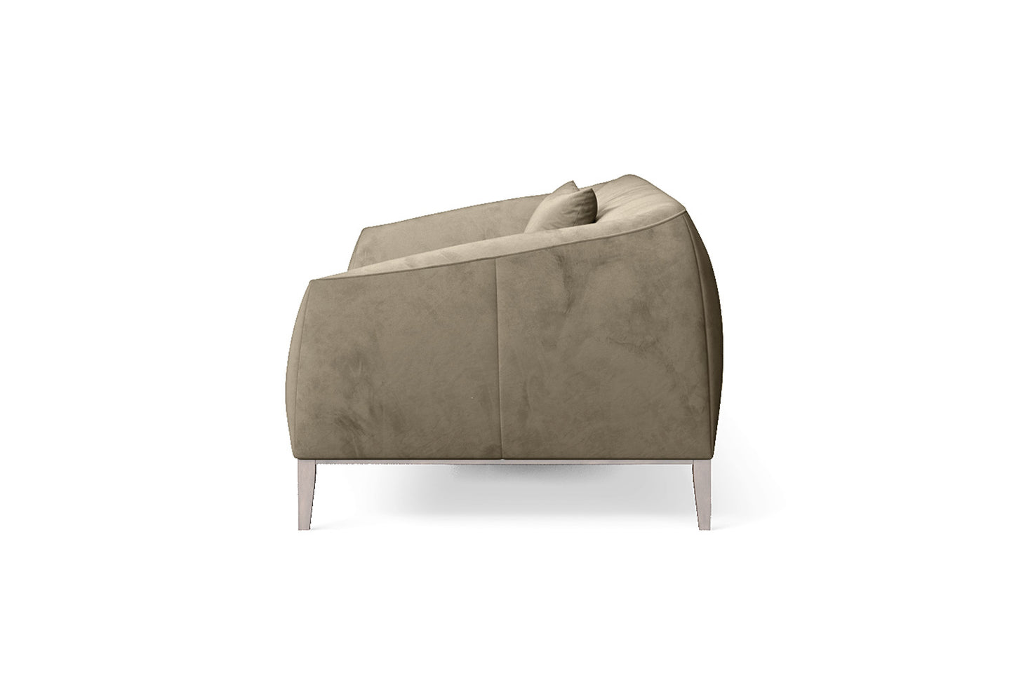 Bergamo 3 Seater Sofa Sand Velvet