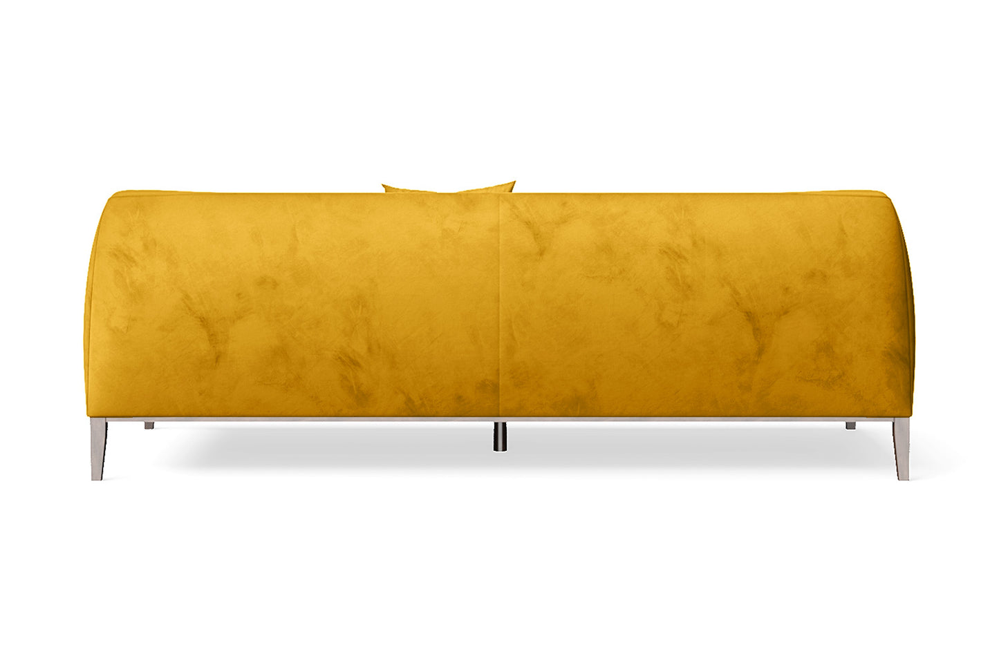 Bergamo 3 Seater Sofa Yellow Velvet