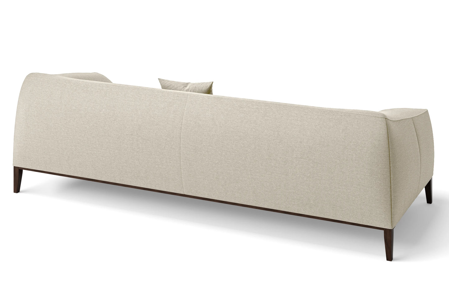 Bergamo 4 Seater Sofa Cream Linen Fabric