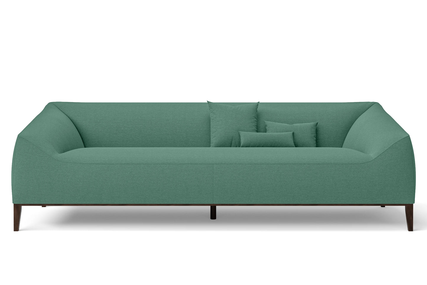 Bergamo 4 Seater Sofa Mint Green Linen Fabric