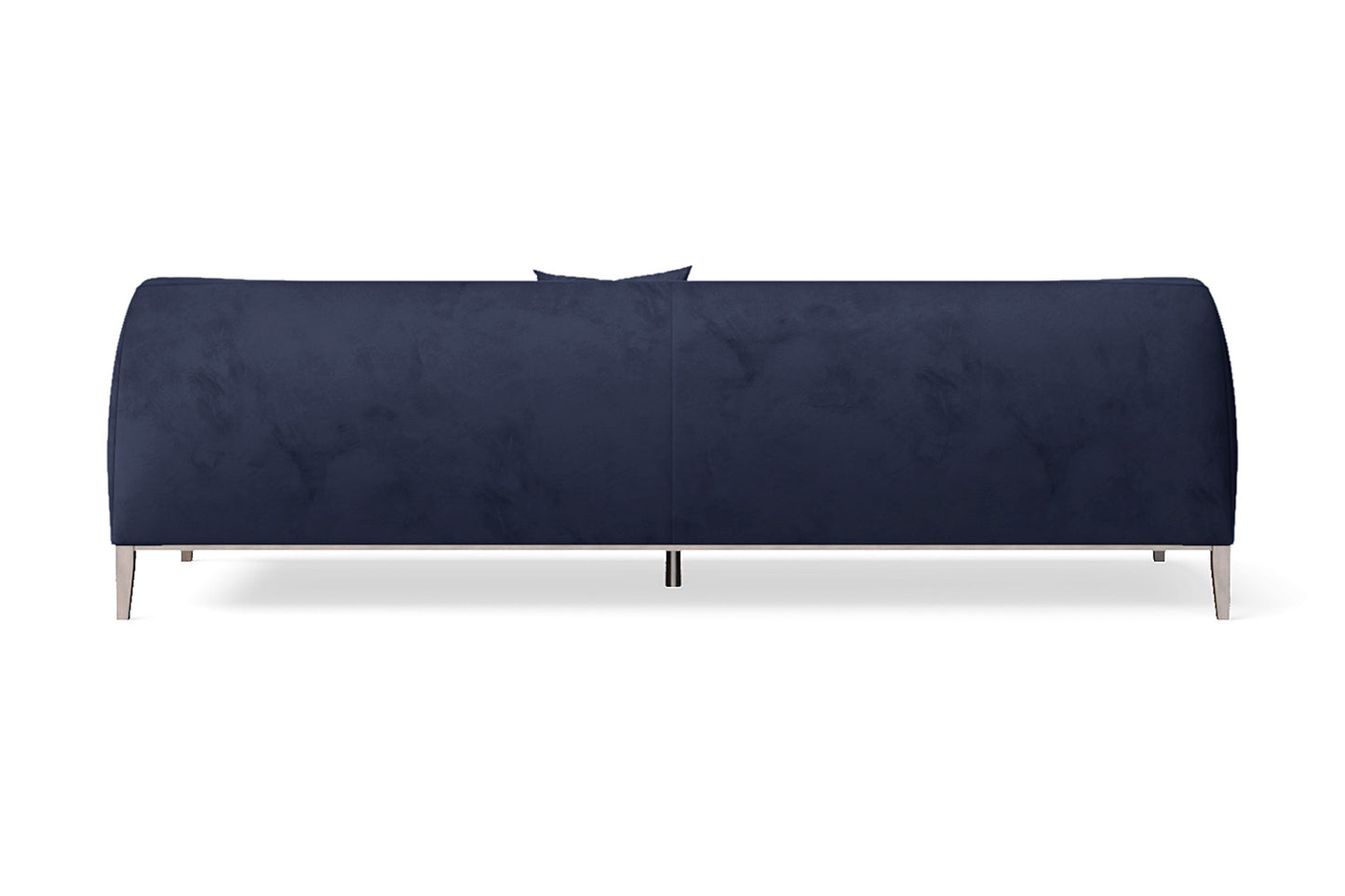 Bergamo 4 Seater Sofa Dark Blue Velvet