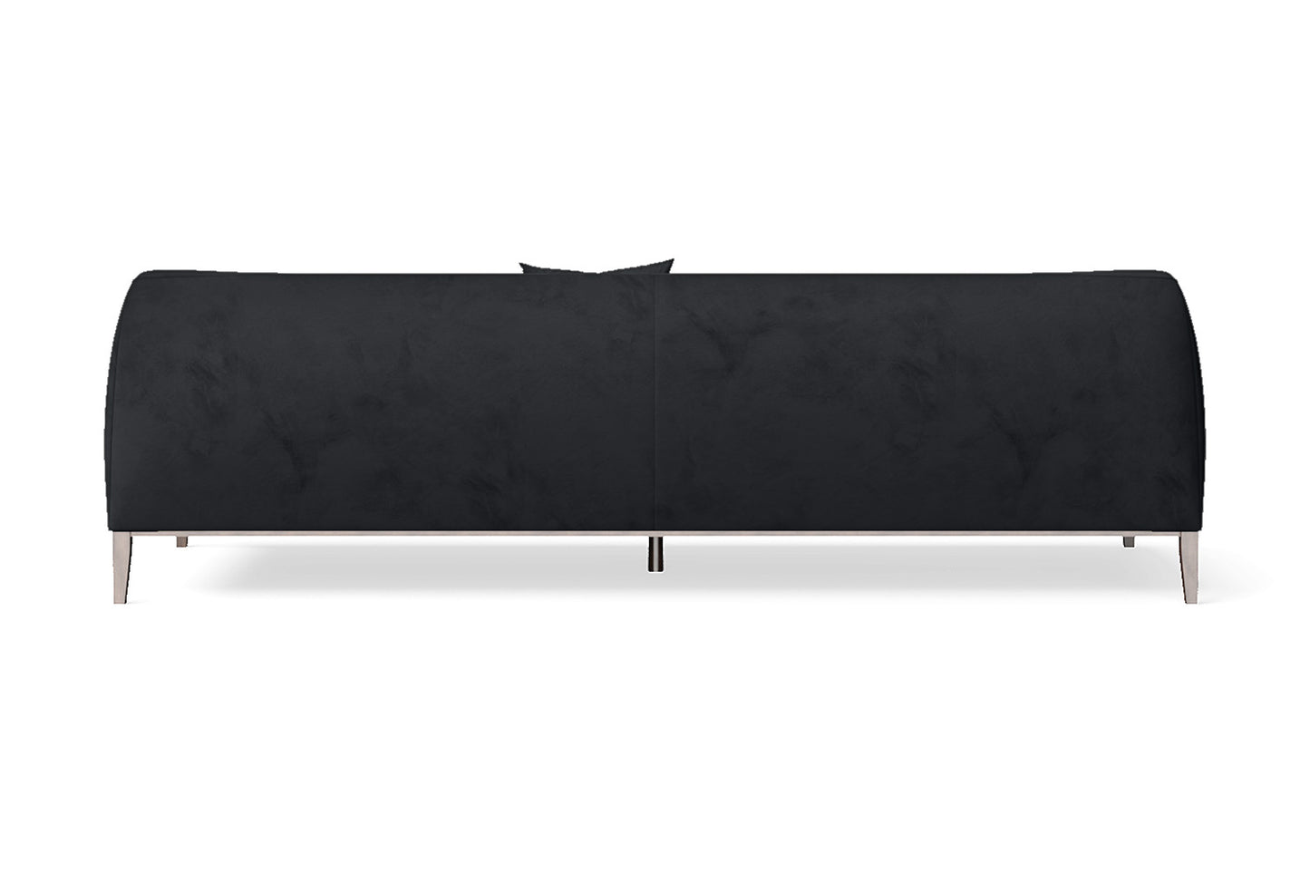 Bergamo 4 Seater Sofa Dark Grey Velvet