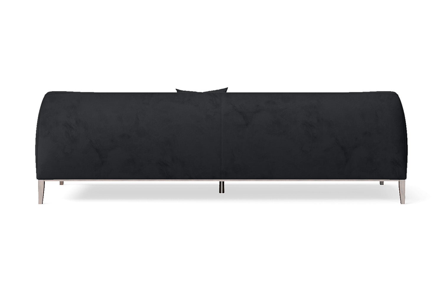 Bergamo 4 Seater Sofa Dark Grey Velvet