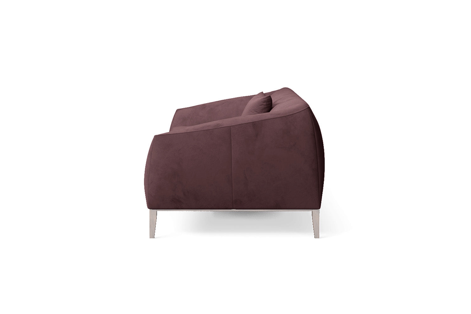 Bergamo 4 Seater Sofa Grape Velvet