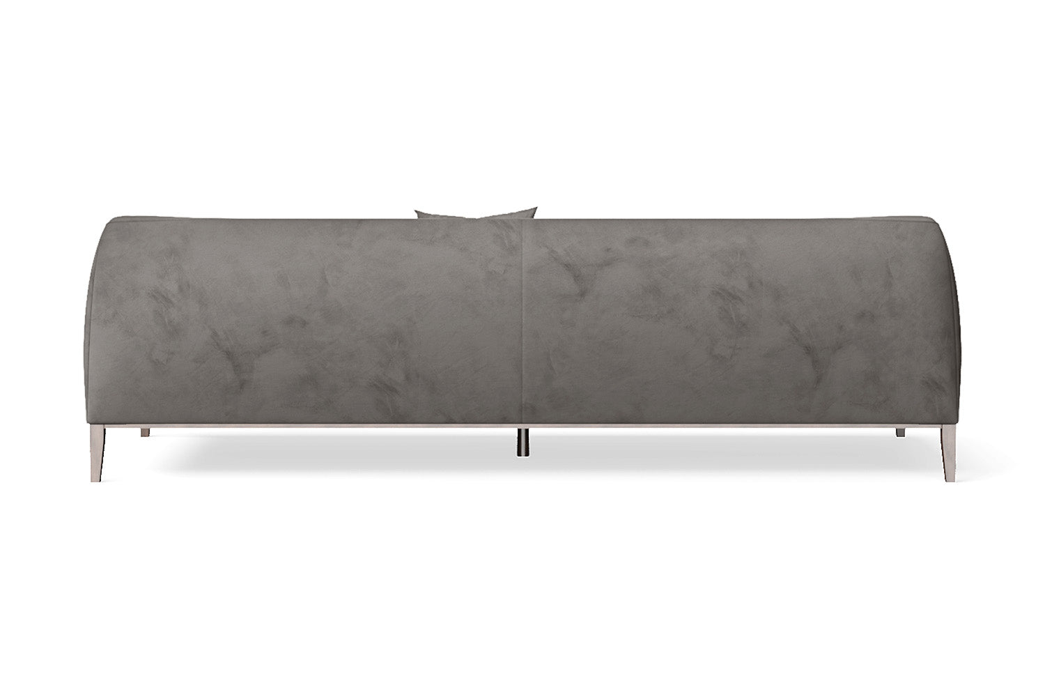 Bergamo 4 Seater Sofa Grey Velvet