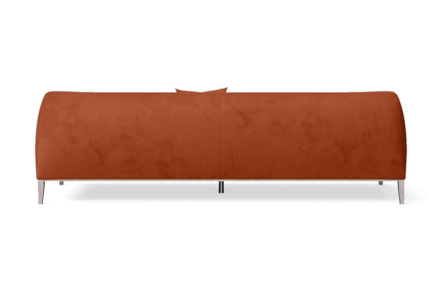 Bergamo 4 Seater Sofa Orange Velvet