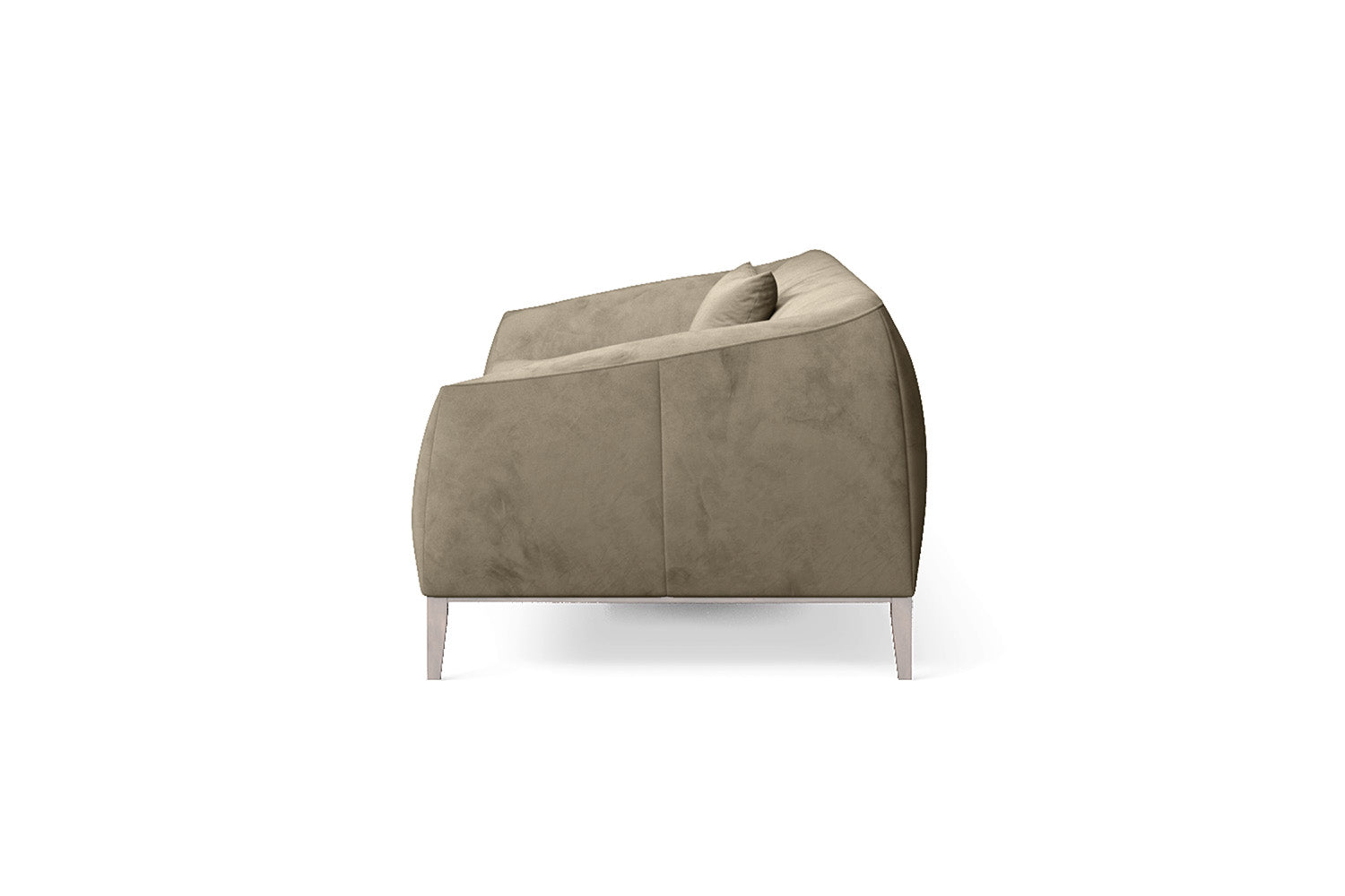 Bergamo 4 Seater Sofa Sand Velvet