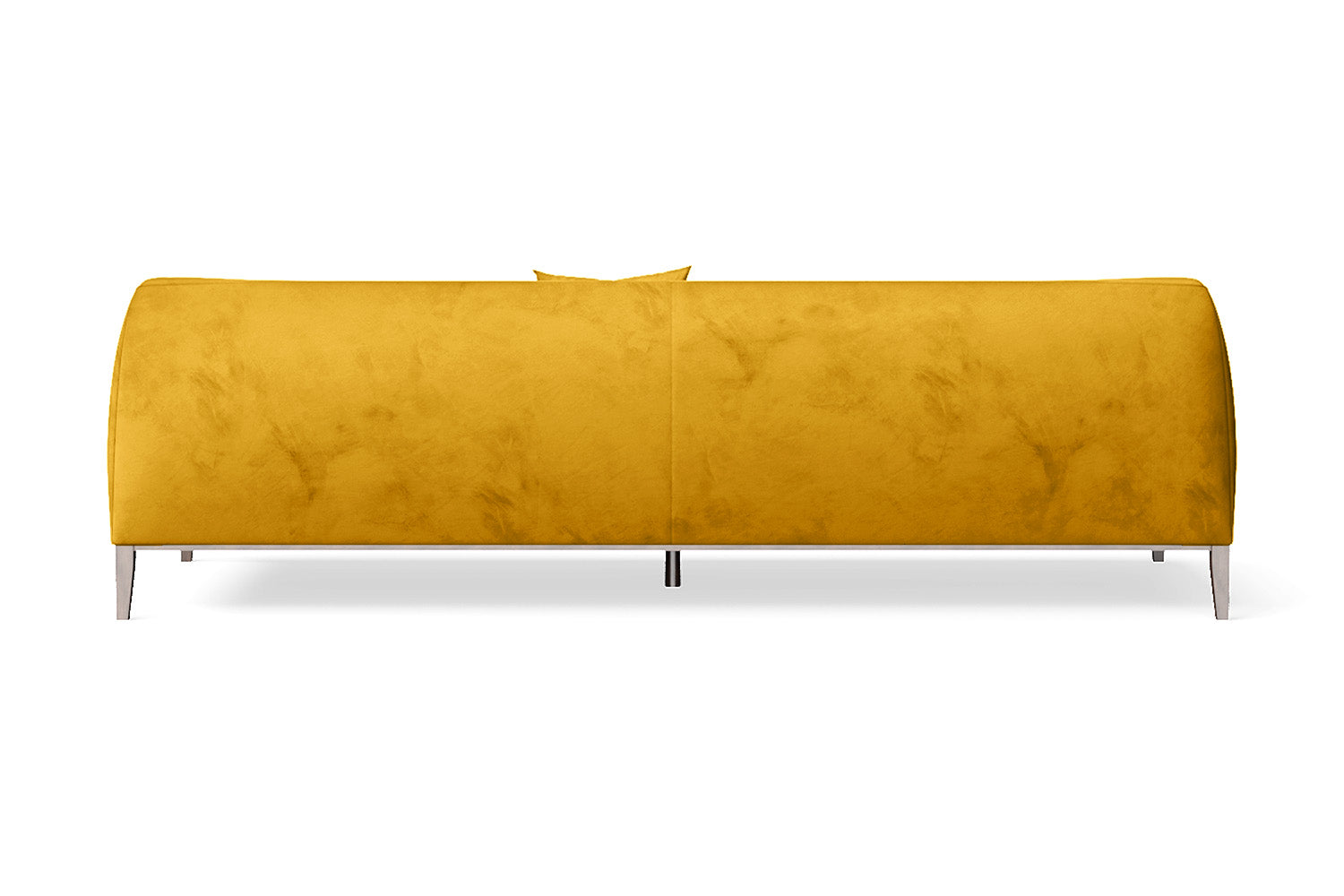 Bergamo 4 Seater Sofa Yellow Velvet