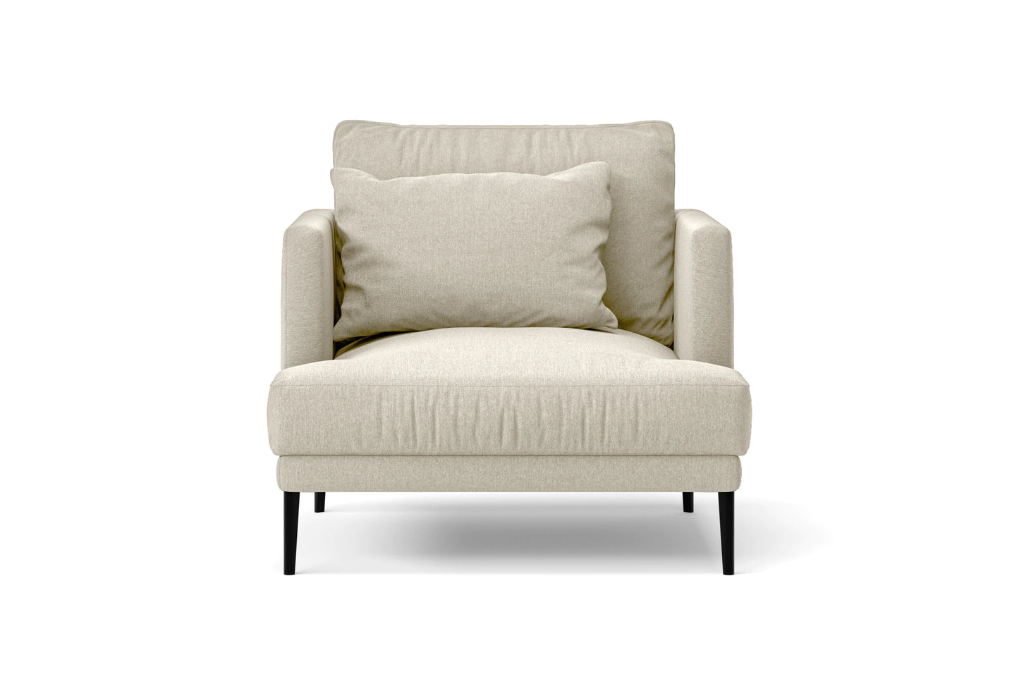 Bisceglie Armchair Cream Linen Fabric