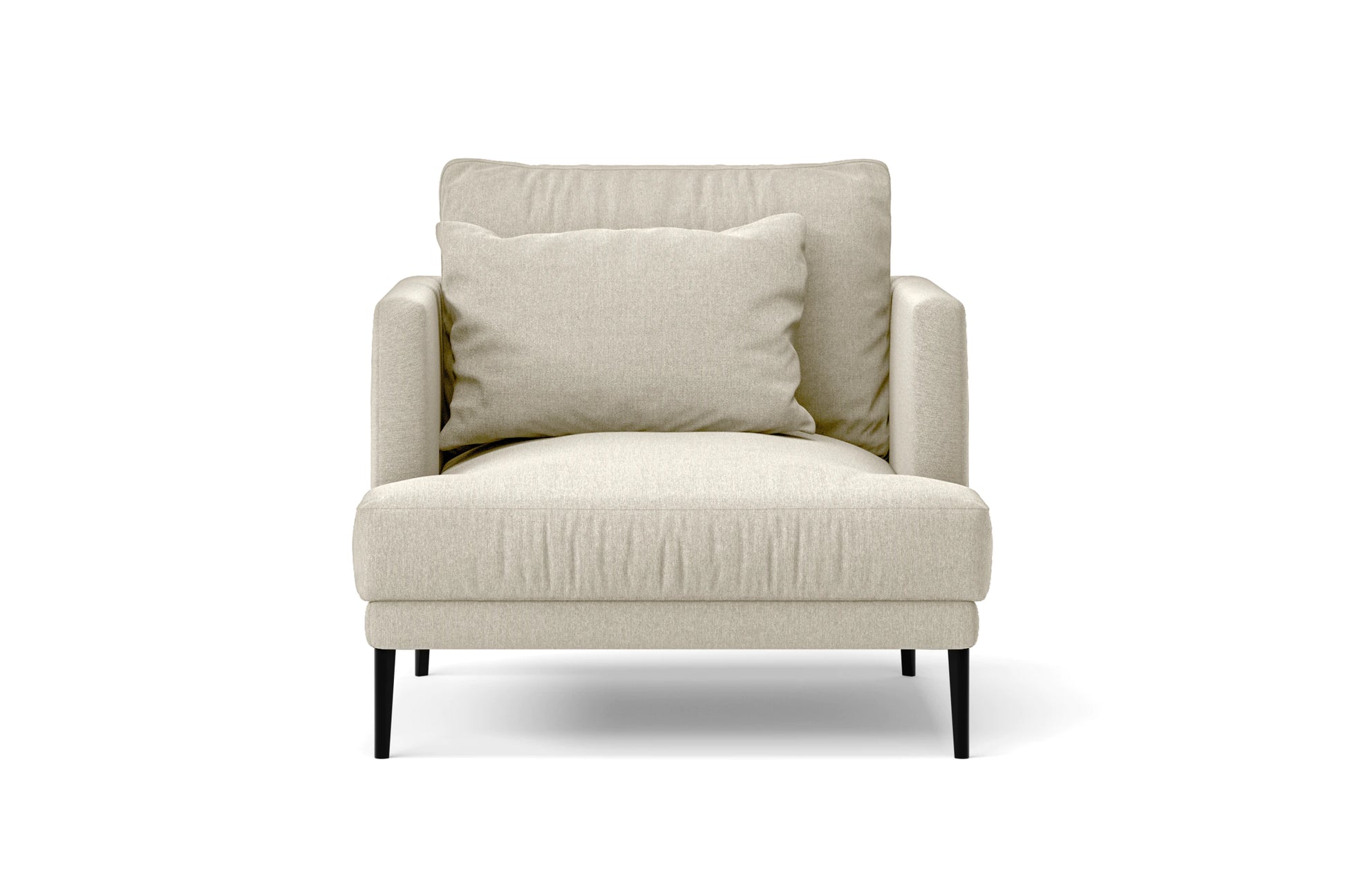 Bisceglie Armchair Cream Linen Fabric