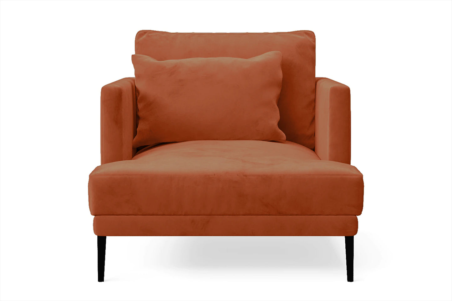 Bisceglie Armchair Orange Velvet