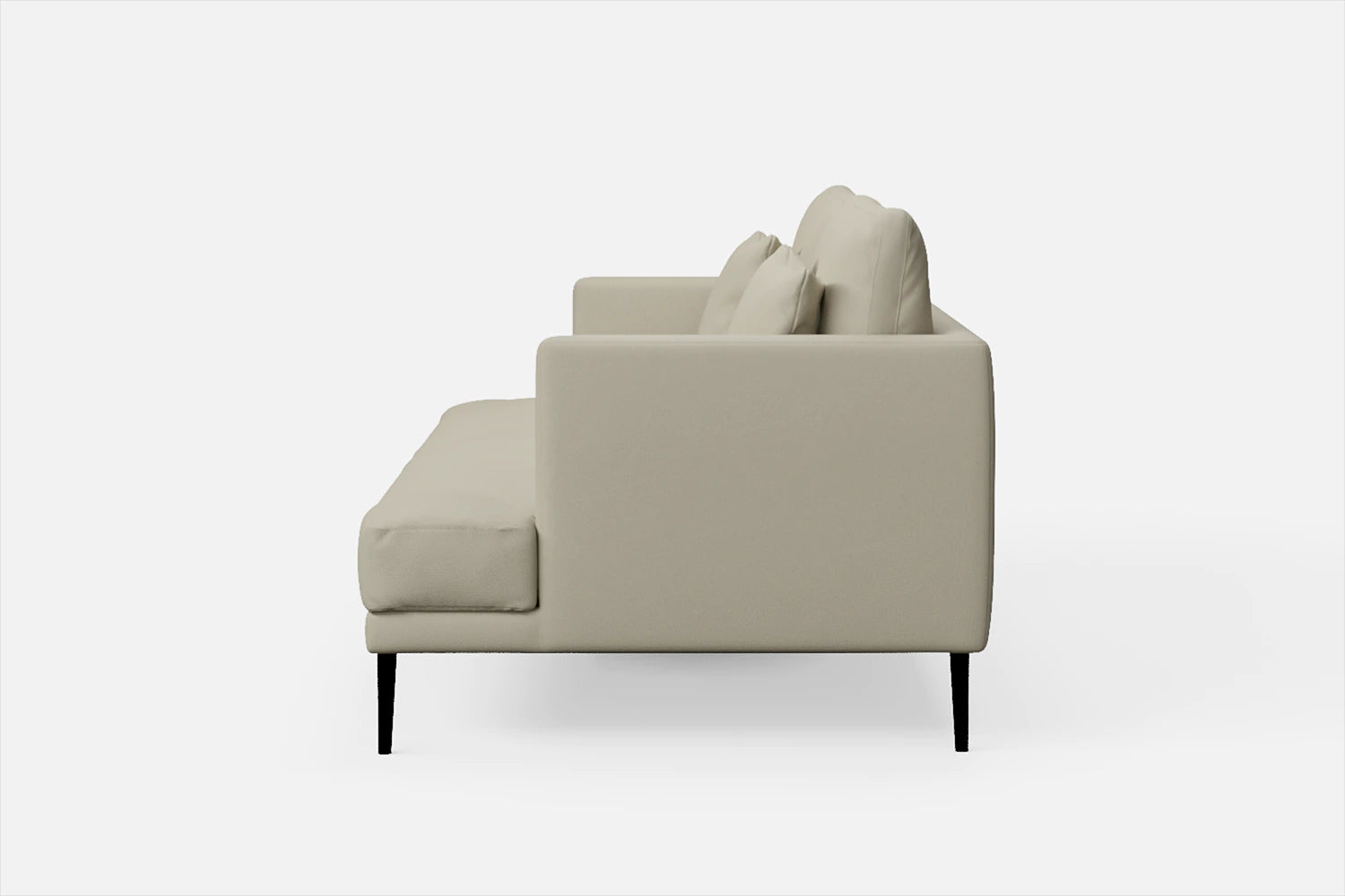 Bisceglie 2 Seater Sofa Cream Leather