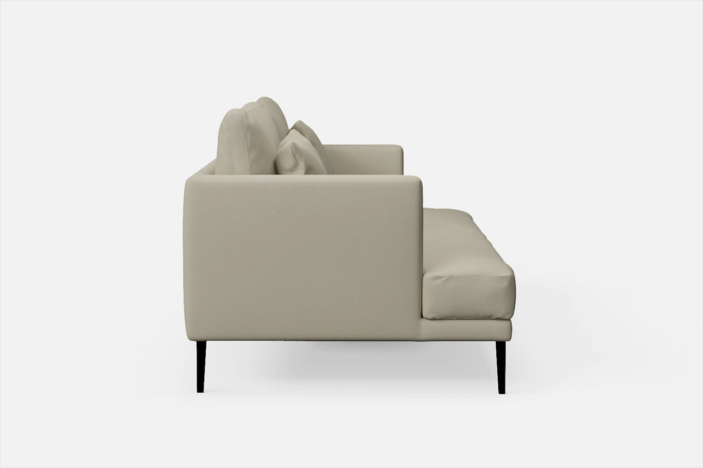 Bisceglie 2 Seater Sofa Cream Leather