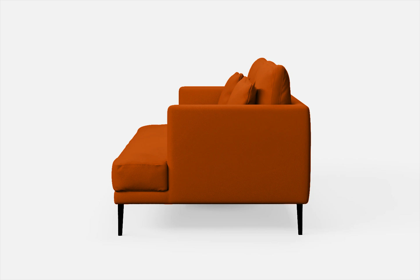 Bisceglie 2 Seater Sofa Orange Leather