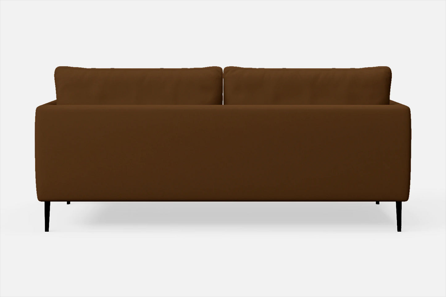 Bisceglie 2 Seater Sofa Walnut Brown Leather