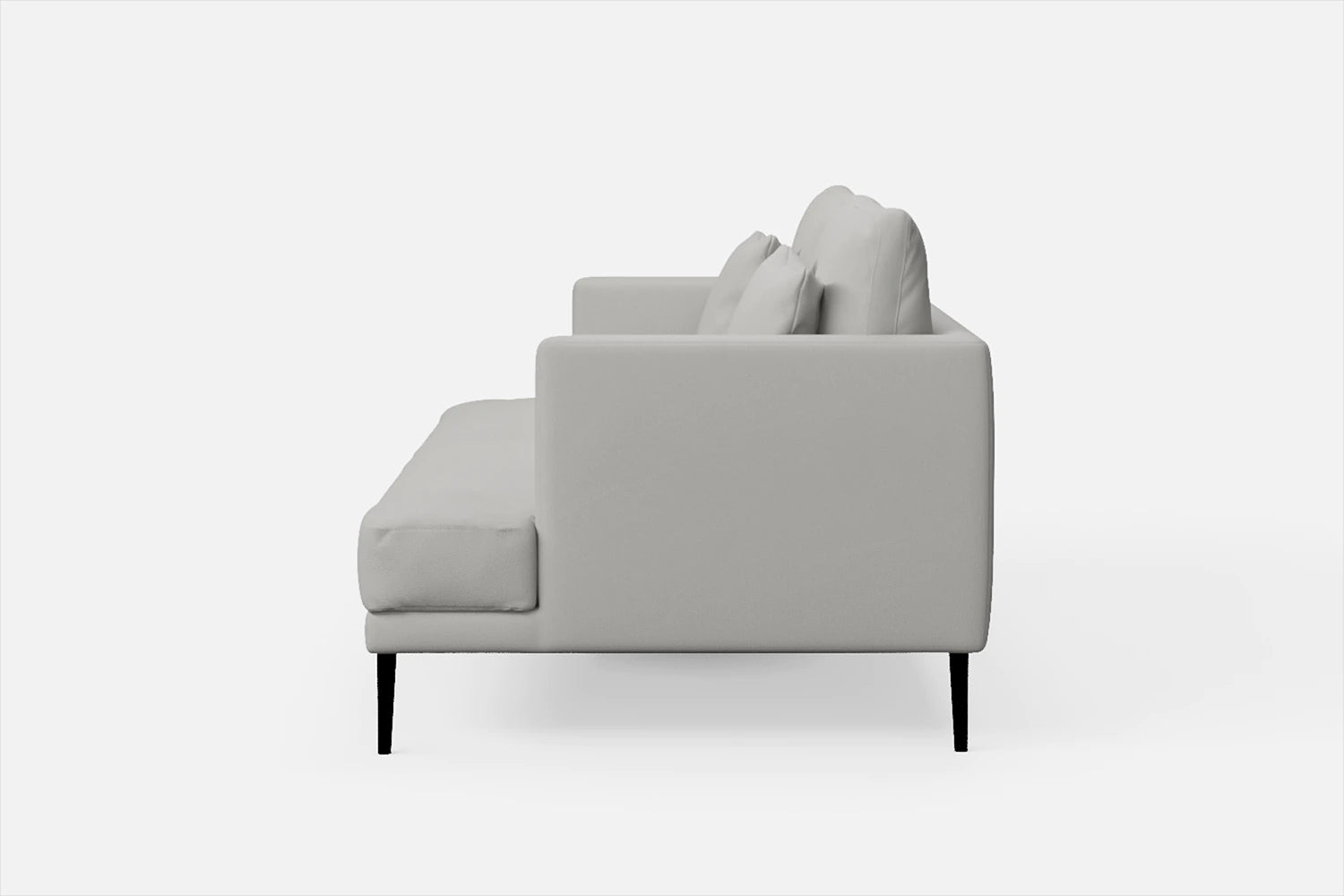 Bisceglie 2 Seater Sofa White Leather