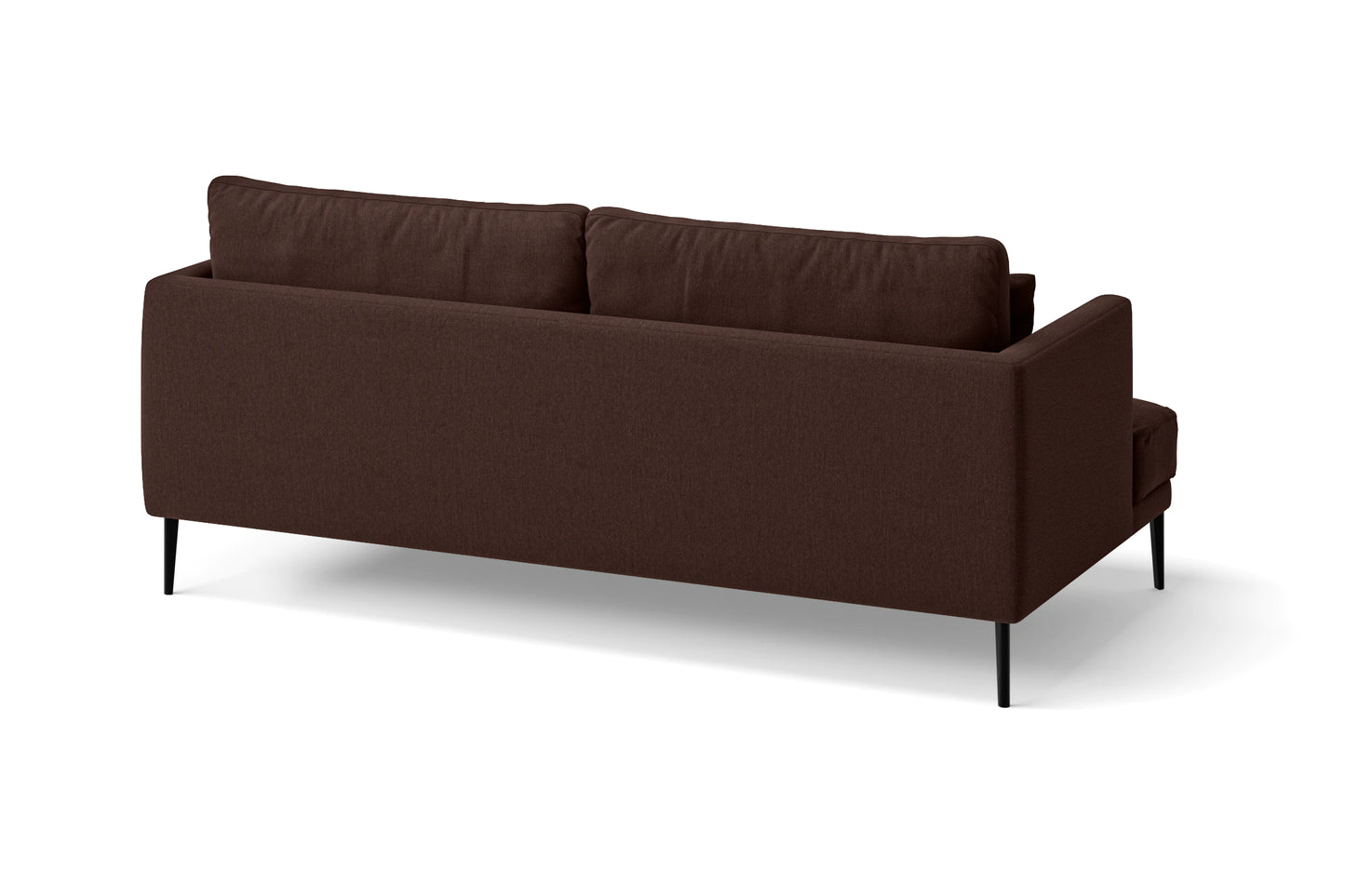 Bisceglie 2 Seater Sofa Coffee Brown Linen Fabric