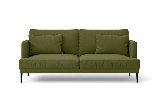 Bisceglie 2 Seater Sofa Olive Linen Fabric