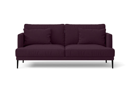 Bisceglie 2 Seater Sofa Purple Linen Fabric