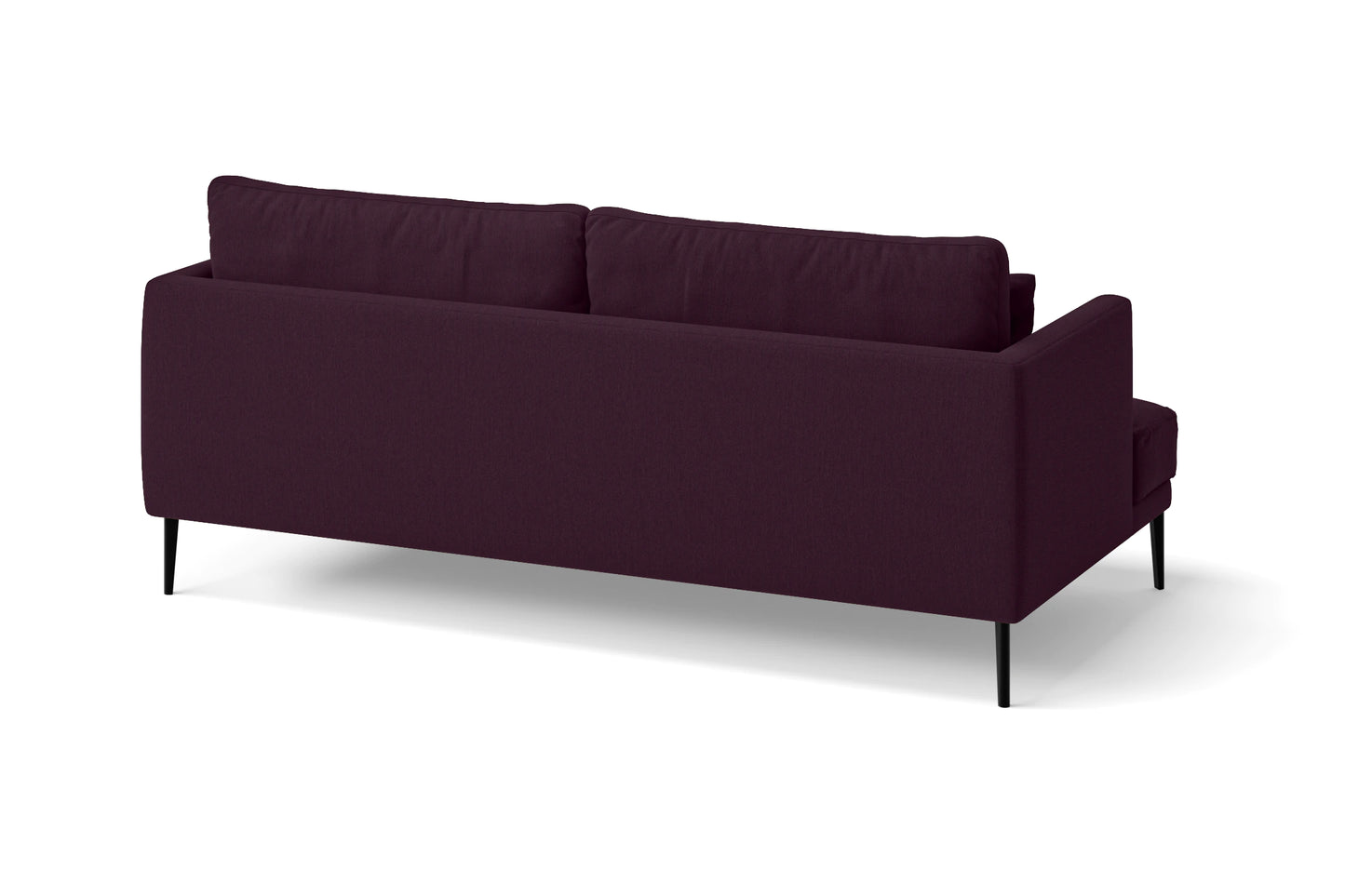 Bisceglie 2 Seater Sofa Purple Linen Fabric